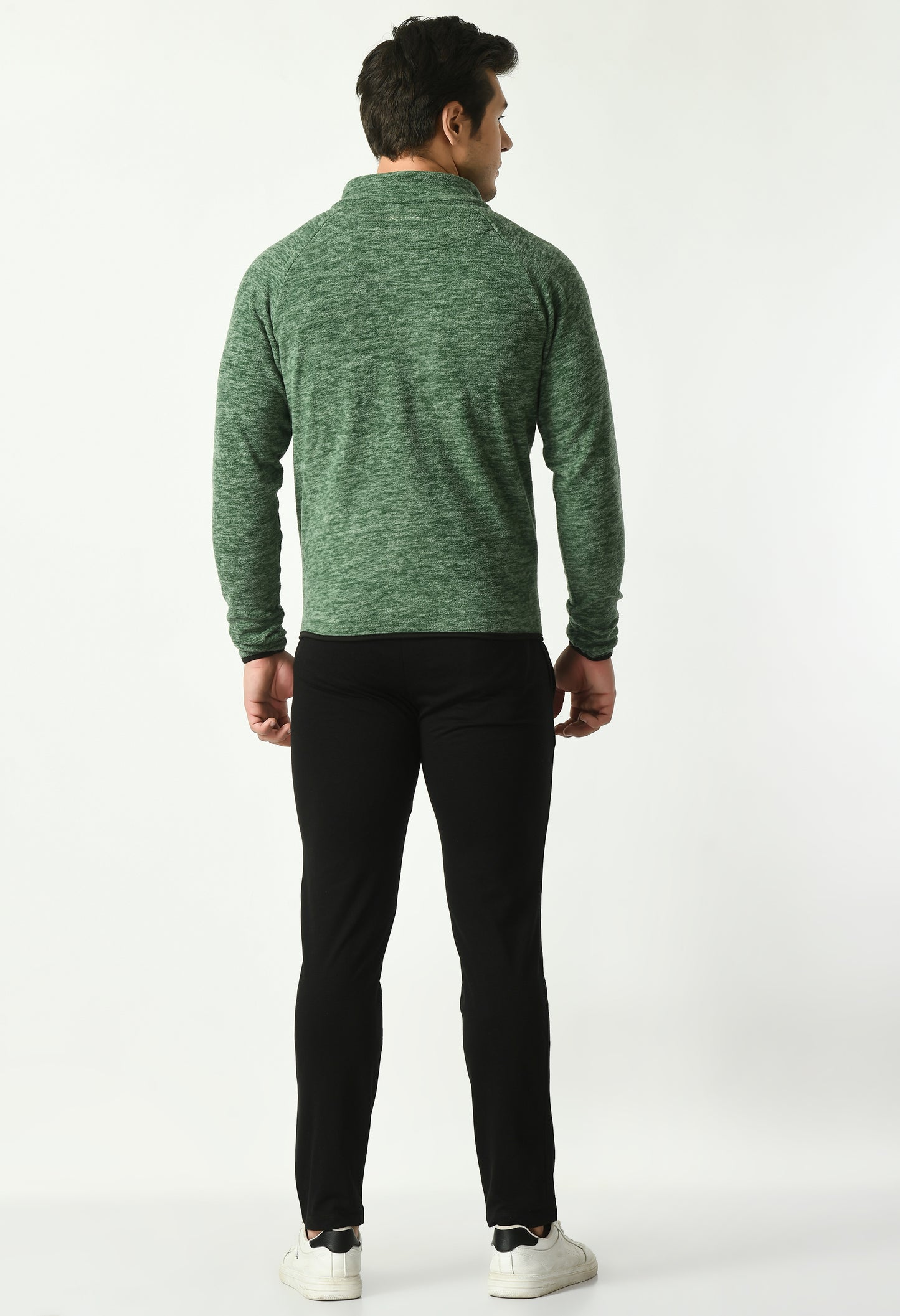 Polar Fleece Jacket for Men | Forest Green | USI