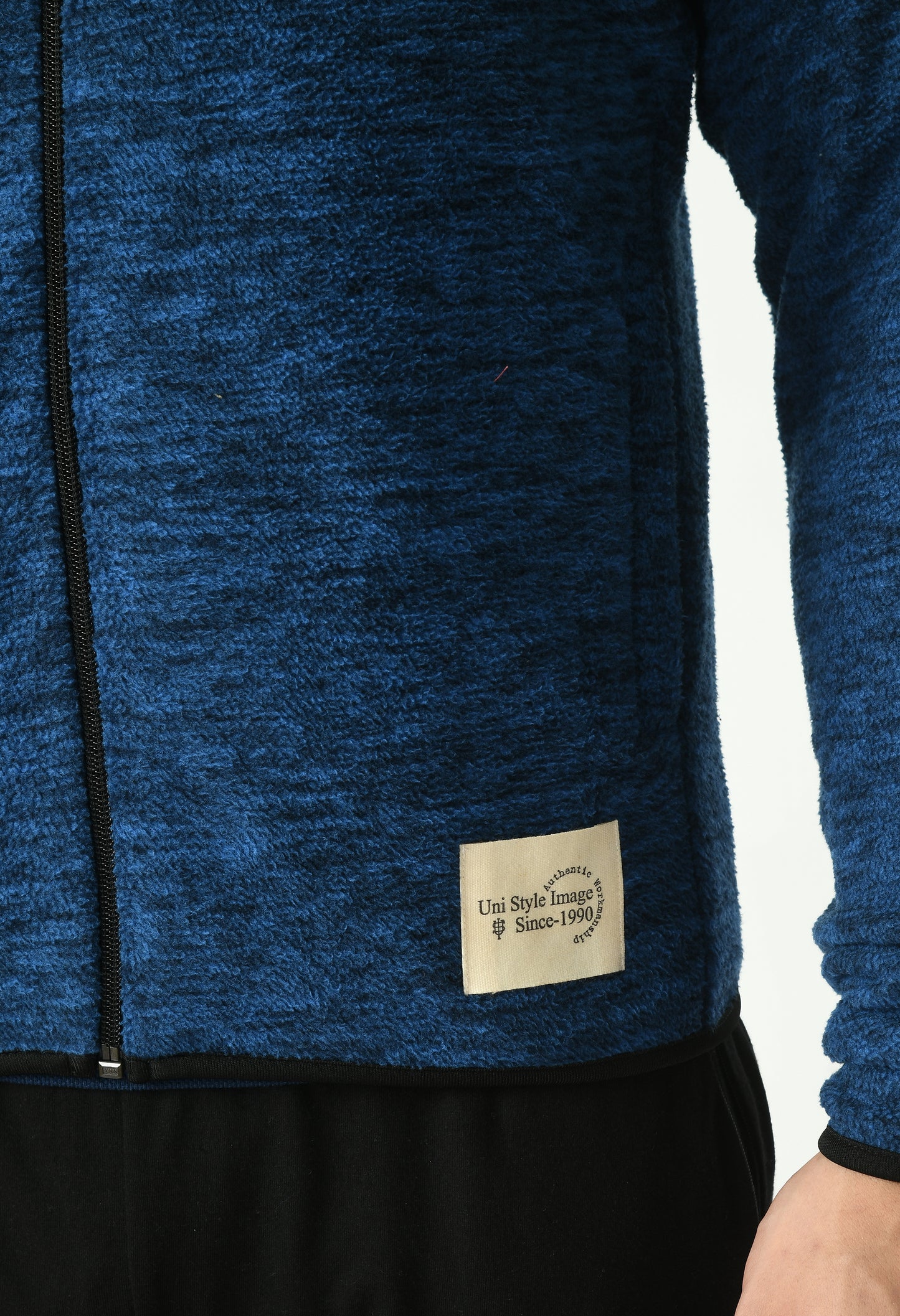 Polar Fleece Jacket for Men | Navy blue | USI