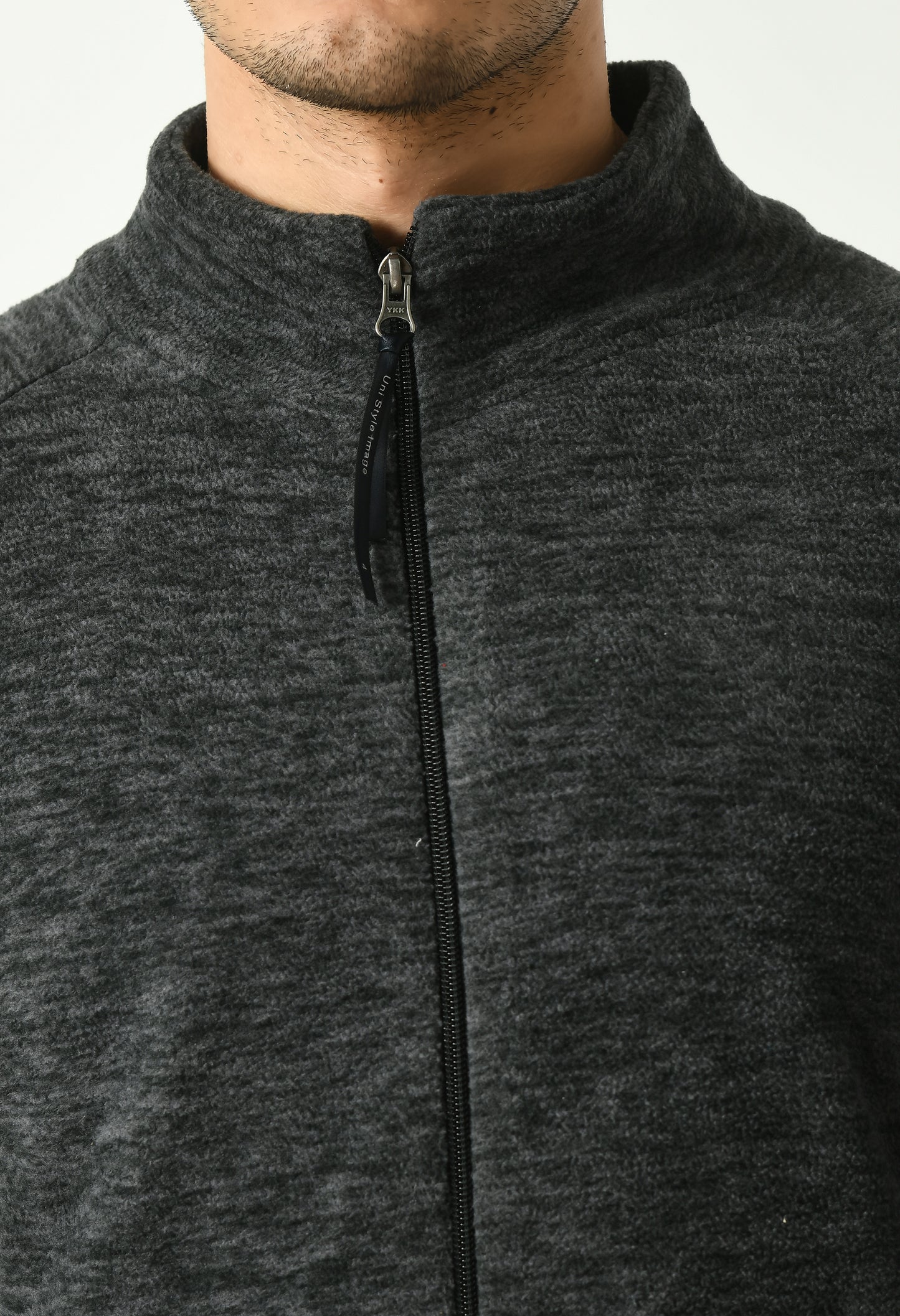 Polar Fleece Jacket for Men | Dark Anthra | USI