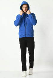 Men's front open hoodie | USI logo on chest | Hooded jacket