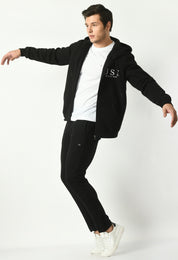 Men's front open hoodie | USI logo on chest | Hooded jacket