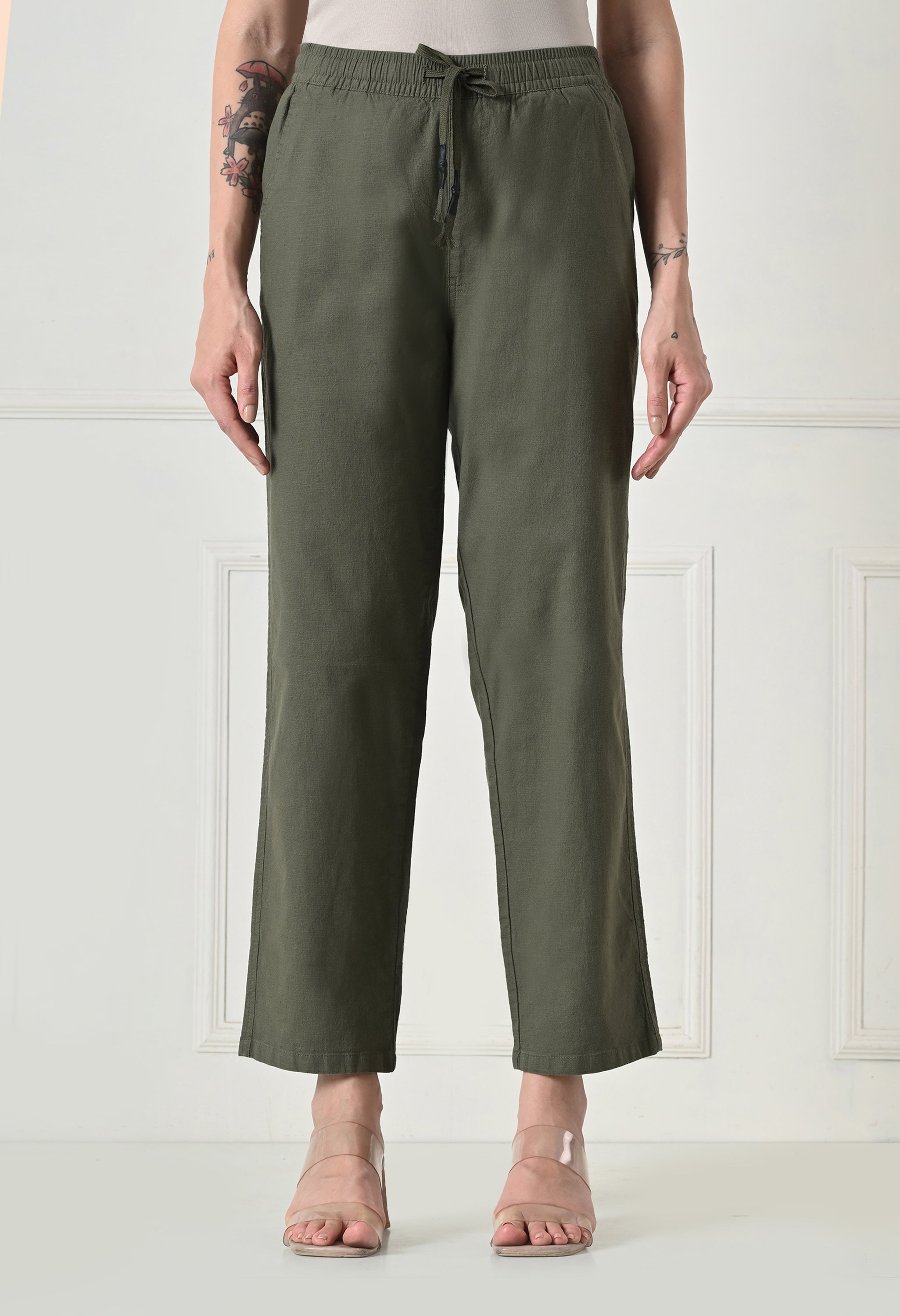USI Cotton Linen Pants | Epitome of comfort