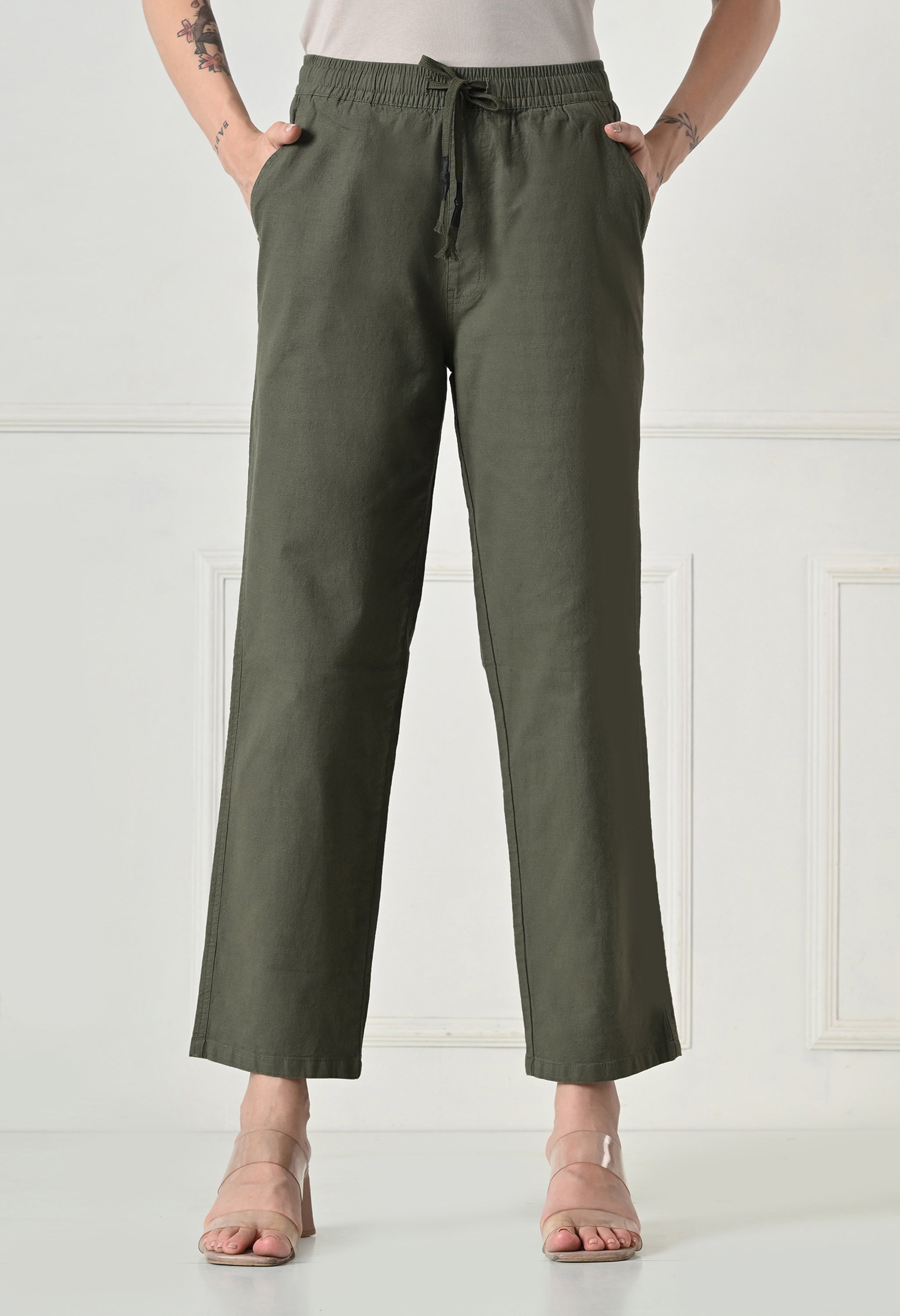USI Cotton Linen Pants | Epitome of comfort