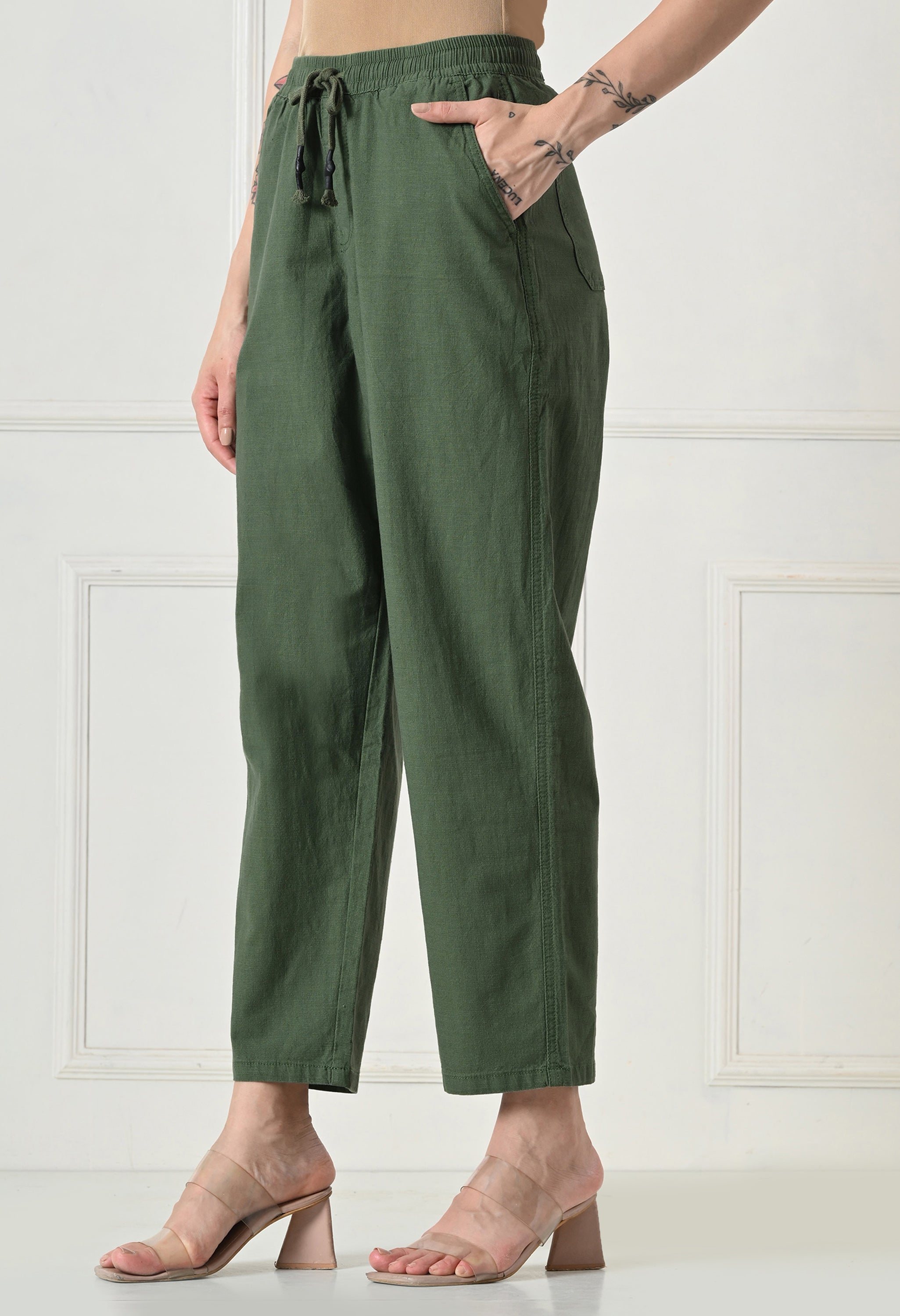 USI Cotton Linen Pants | Epitome of comfort