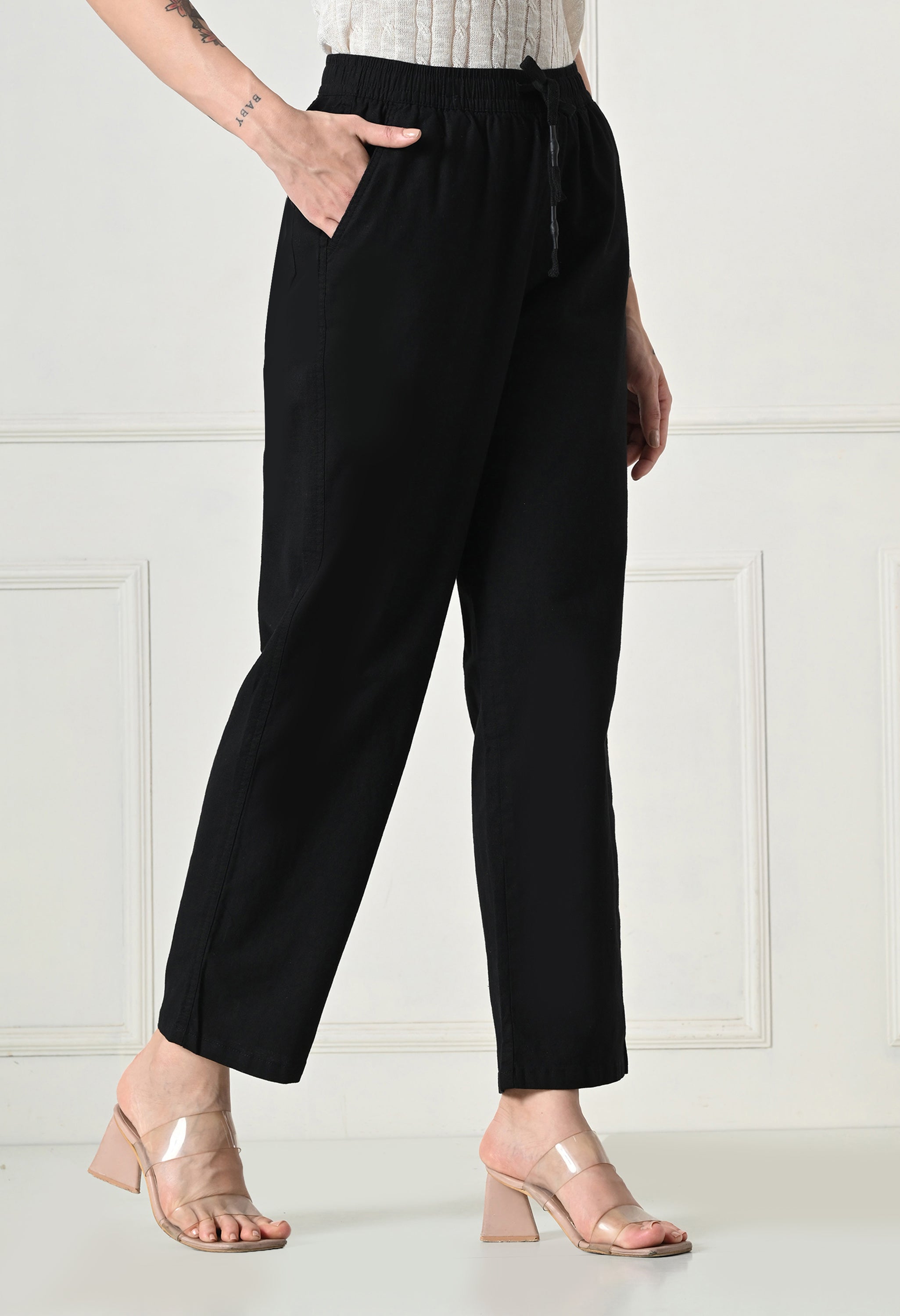 USI Cotton Linen Pants | Epitome of comfort