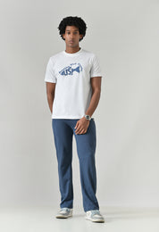 RS Fish| Round neck T-shirt