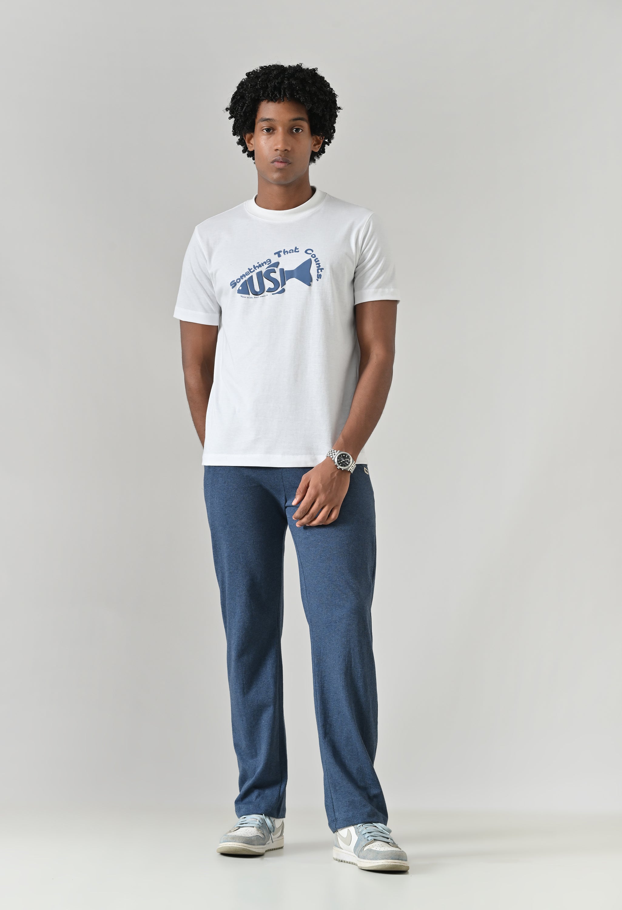 RS Fish| Round neck T-shirt