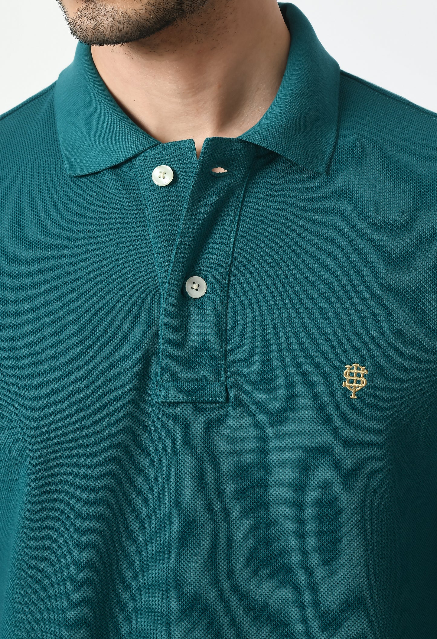 Concept 11 Full sleeve | Premium Polo for Men | Teal