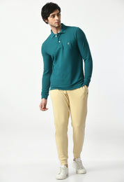 USI Concept 11 Polo Full Sleeves | Durable, Sustainable, Classic | Smart fit Polo T-shirt