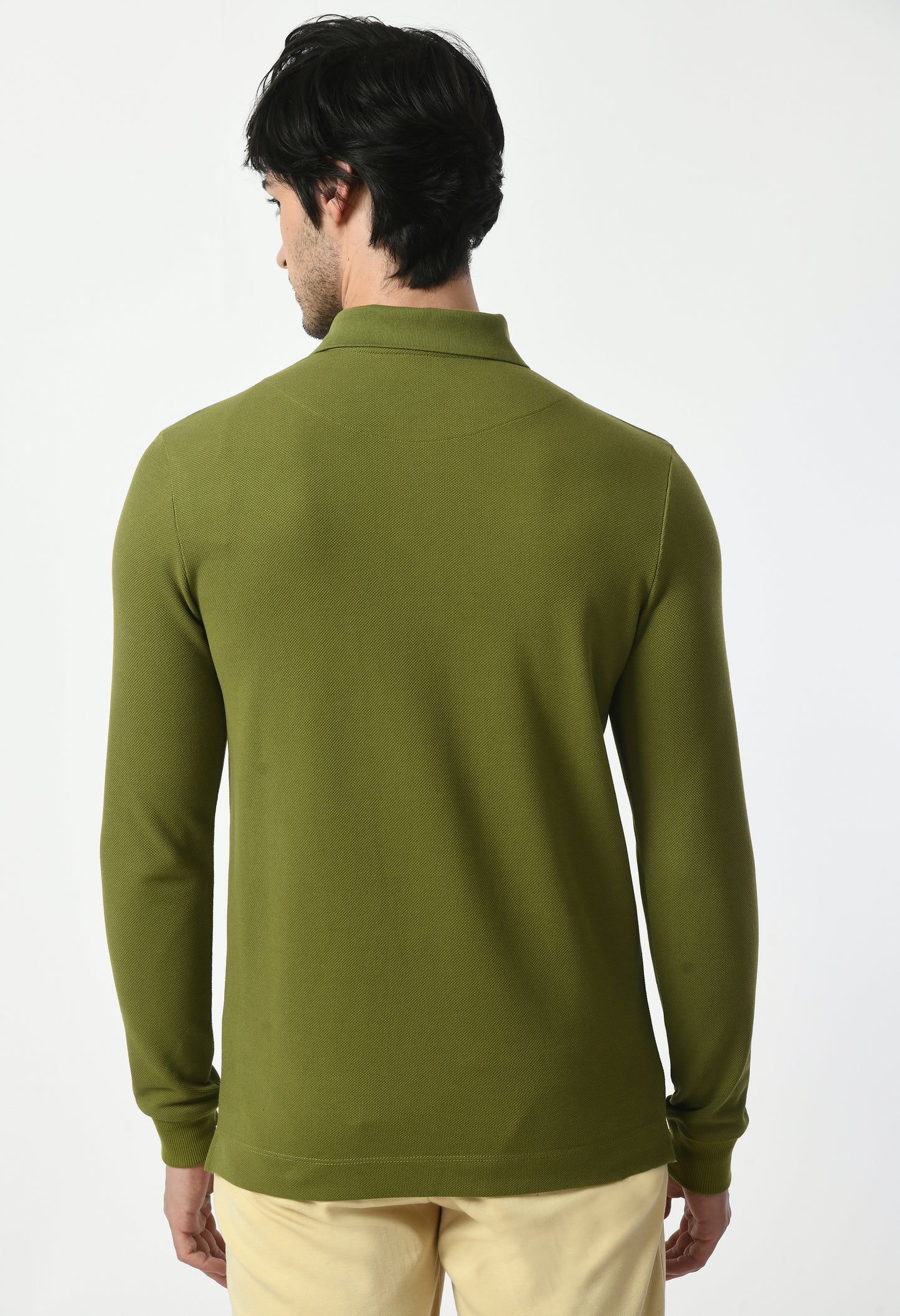 Concept 11 Full sleeve | Premium Polo for Men | Forest green