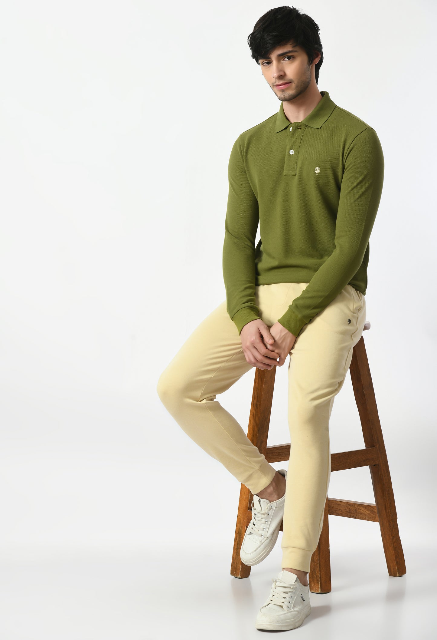 Concept 11 Full sleeve | Premium Polo for Men | Forest green