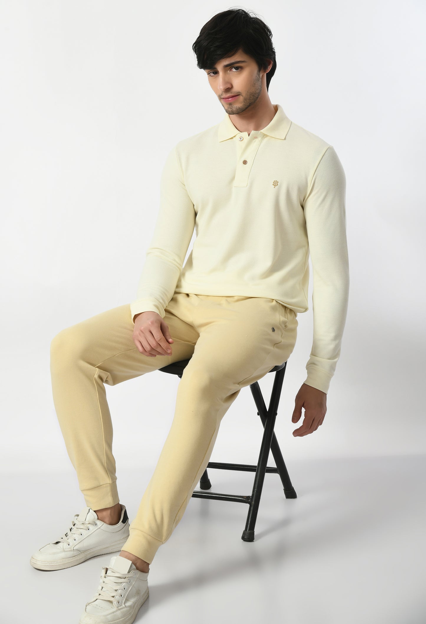 Concept 11 Full sleeve | Premium Polo for Men | Off white