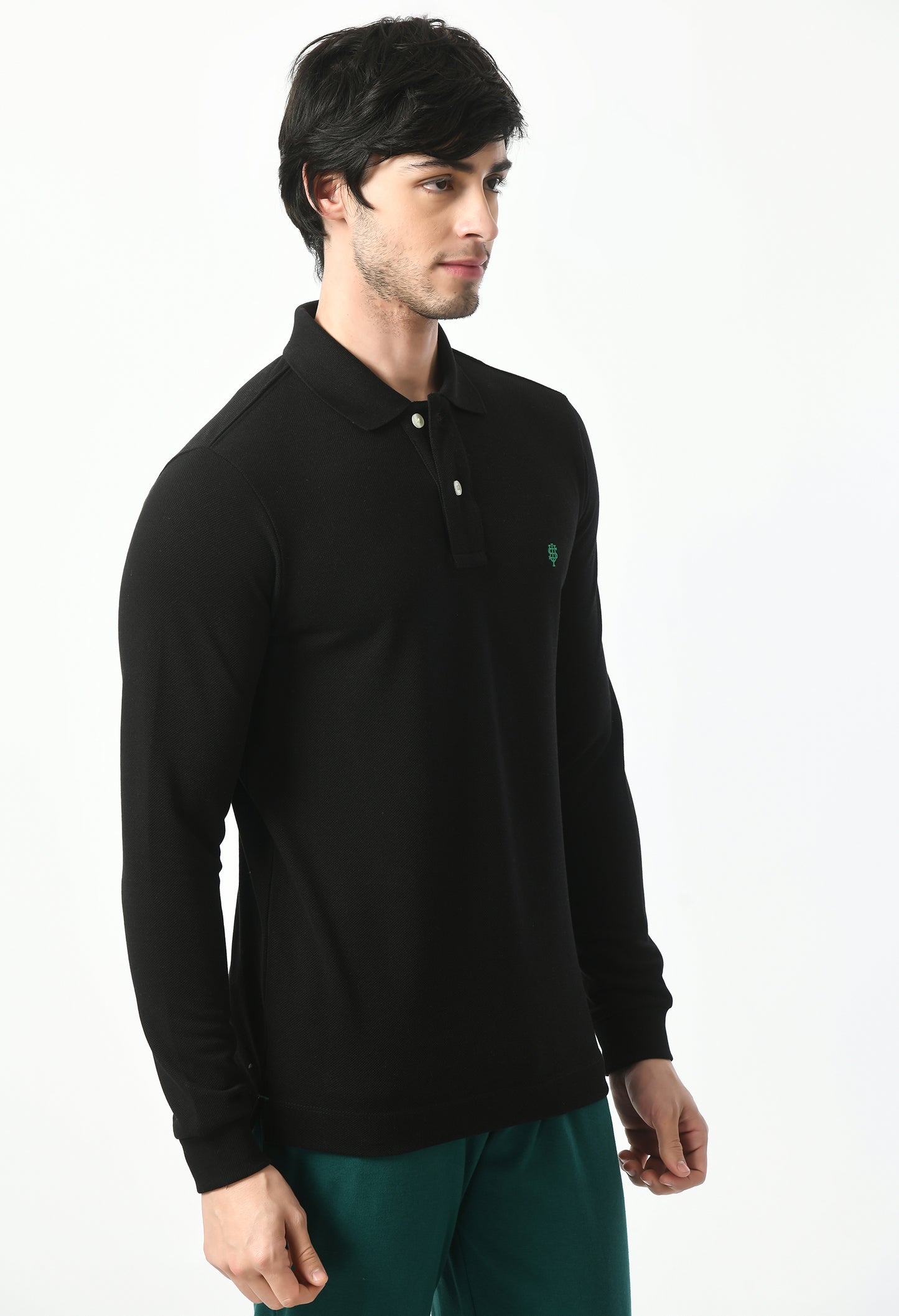 Concept 11 Full sleeve | Premium Polo for Men | Black