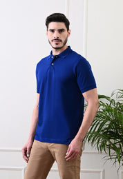 USI Men 100% cotton Core polo