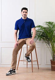 USI Men 100% cotton Core polo