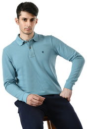 USI Concept 11 Polo Full Sleeves | Durable, Sustainable, Classic | Smart fit Polo T-shirt