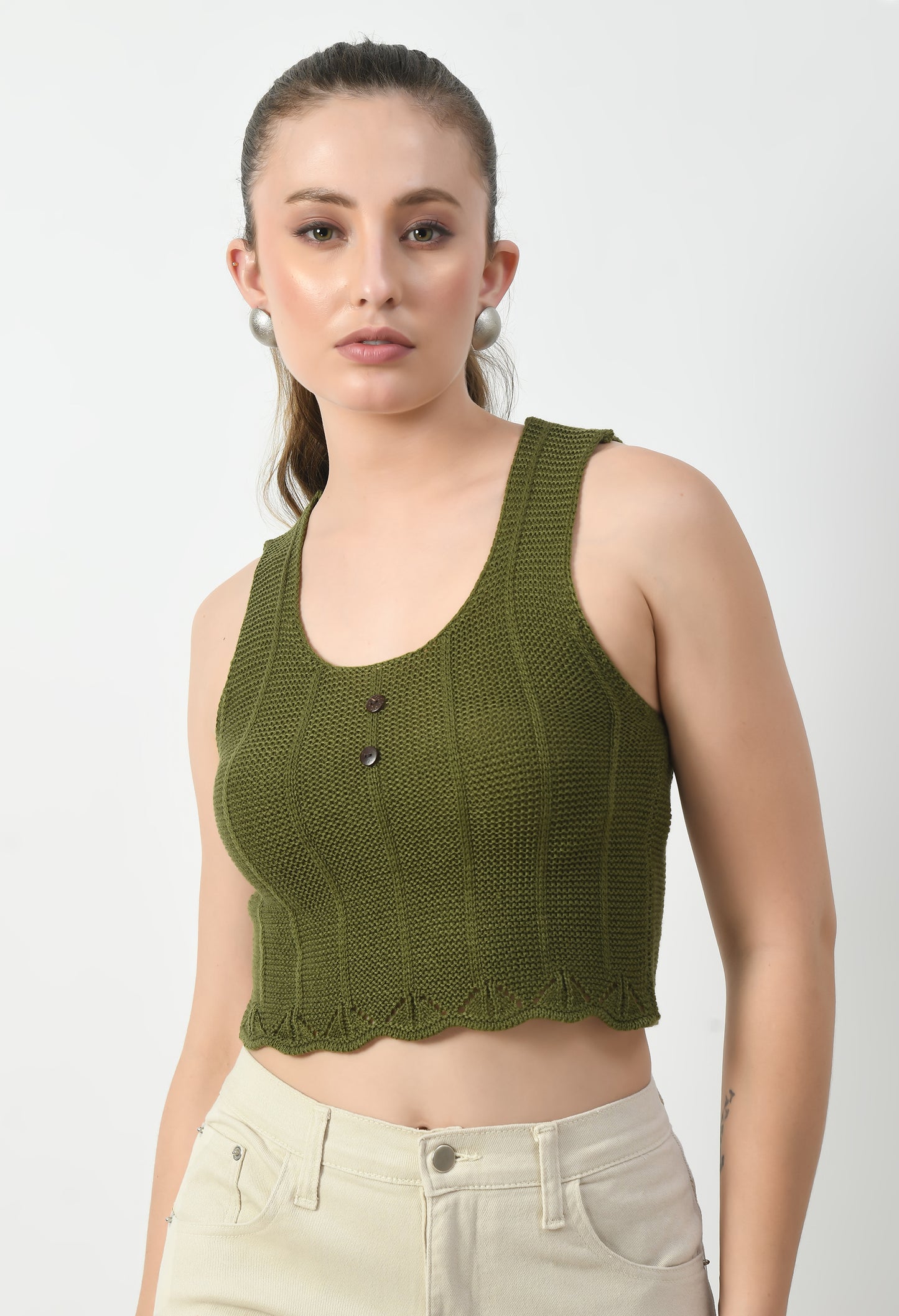 USI Textured top for Women