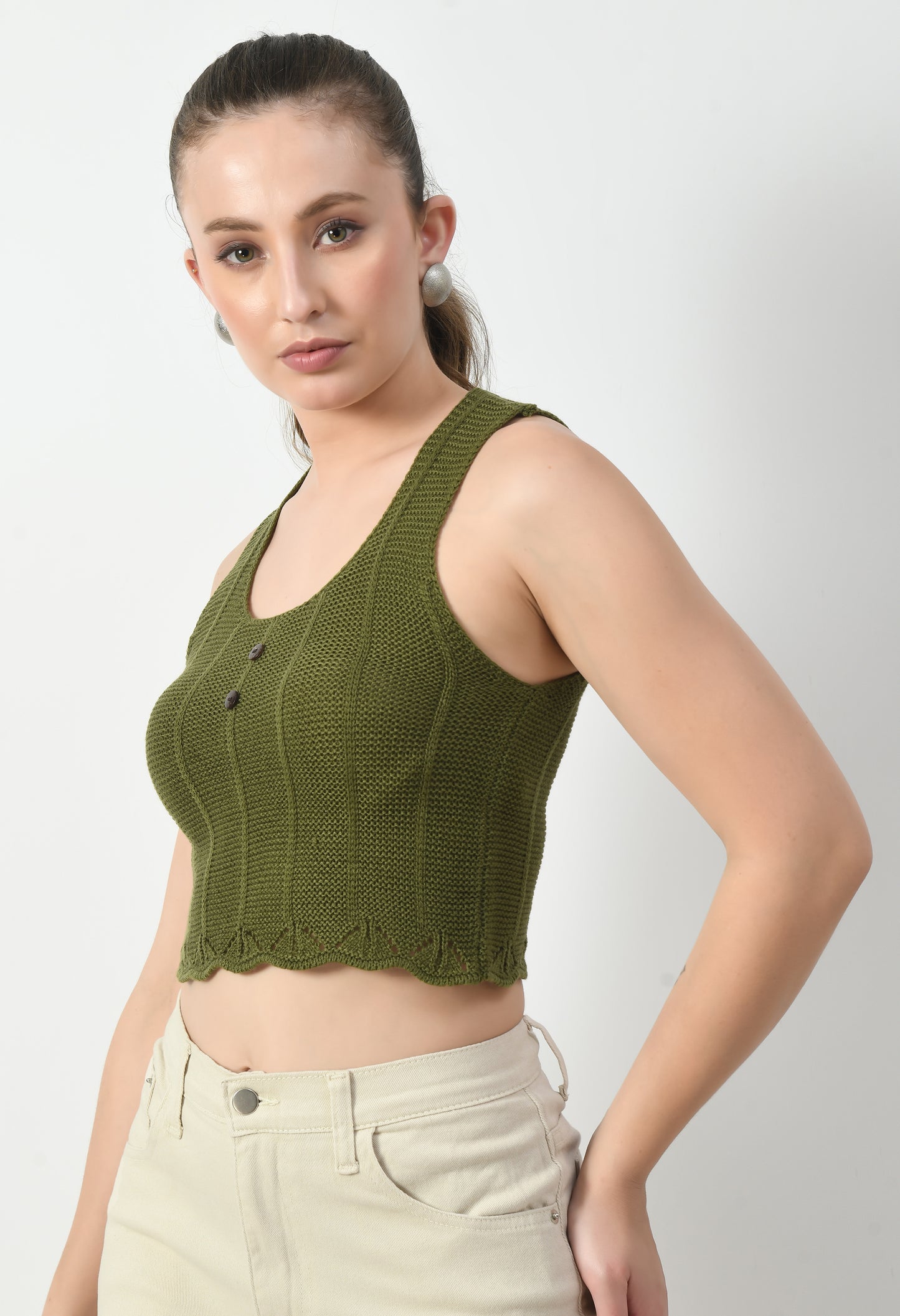 USI Textured top for Women