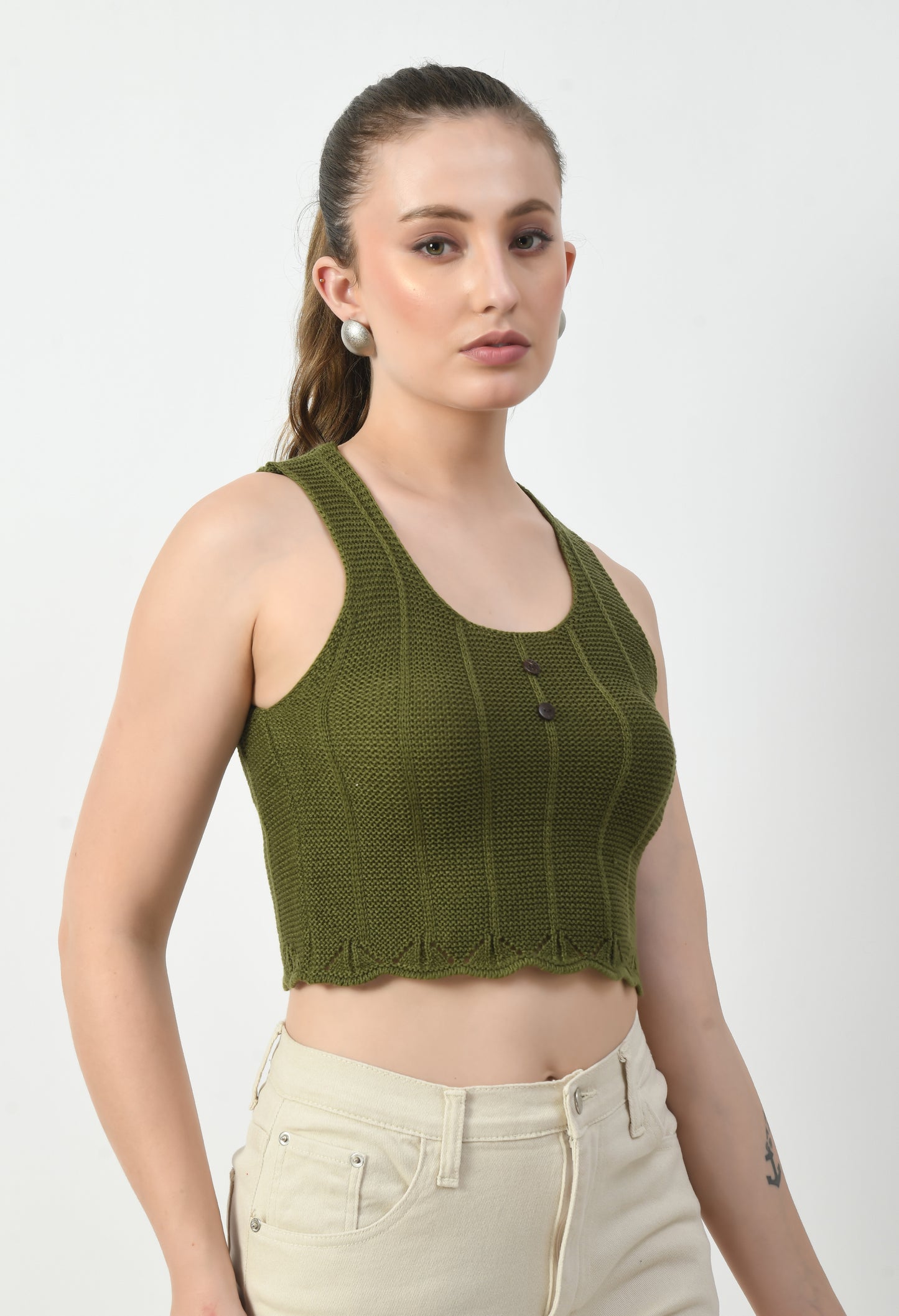 USI Textured top for Women