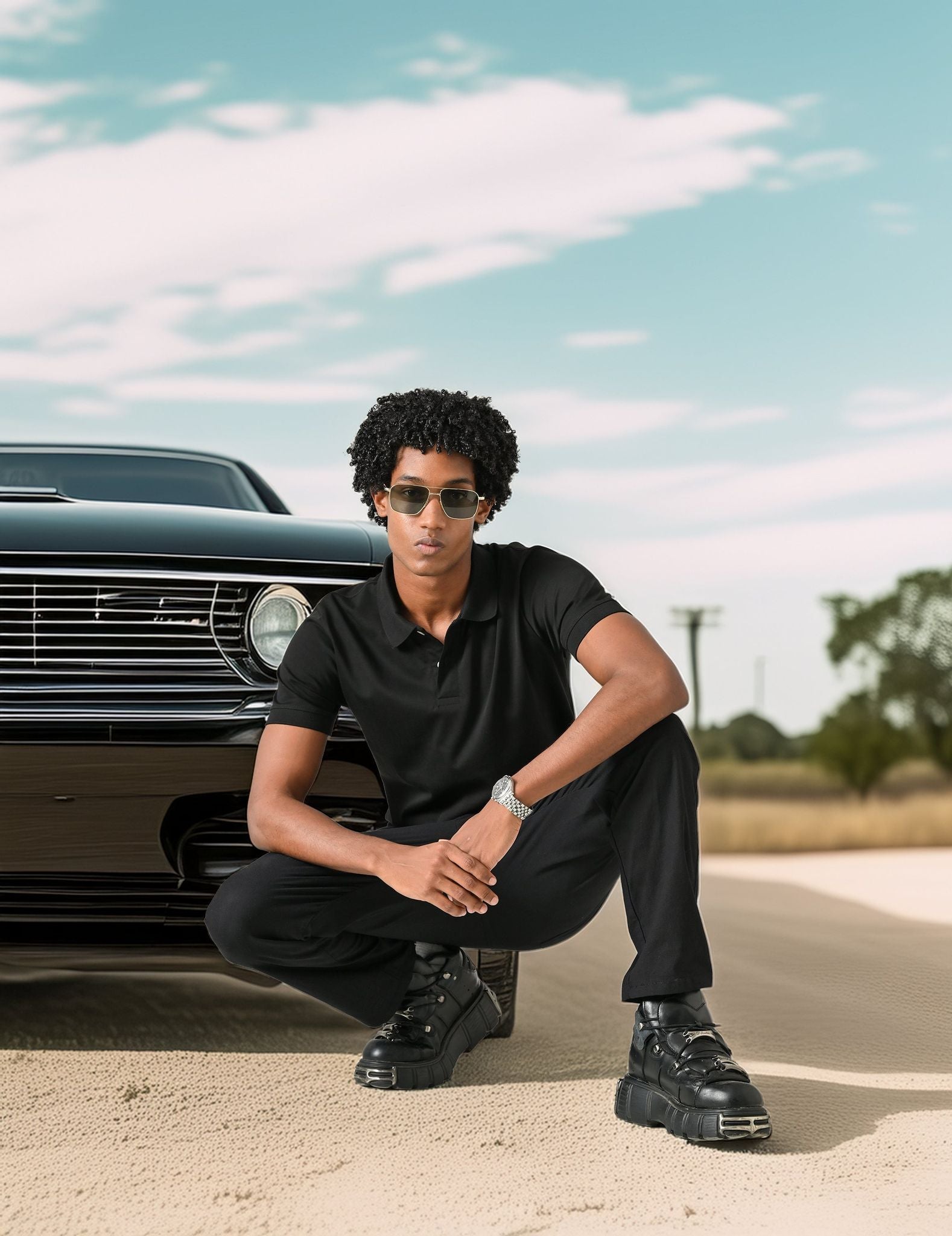 Merc Polo | 100% cotton polo for Men