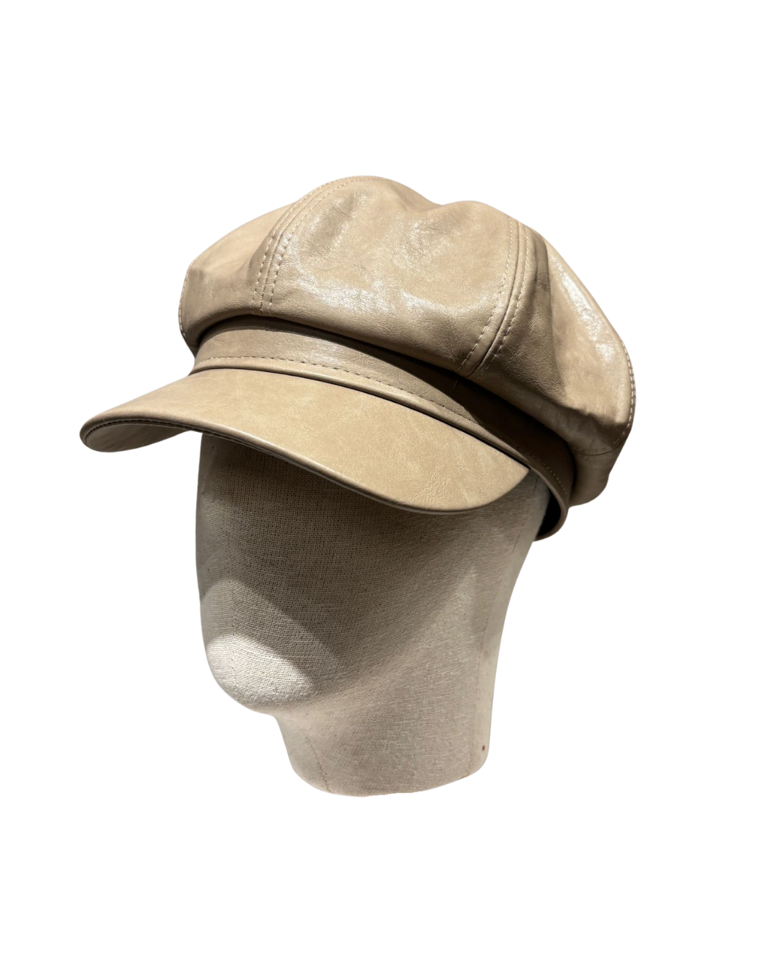 USI Leather Baret Cap | Classic Durable Warm