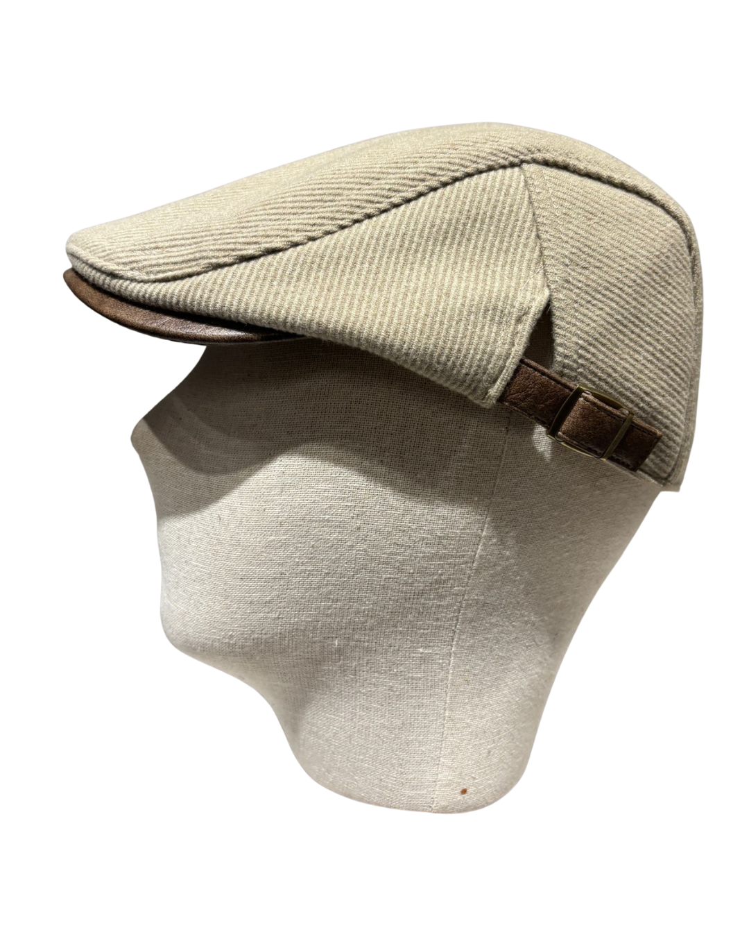 USI Tweed Flat cap for Men with Adjustable Tweed |  Soft , Warm , Classic , Durable