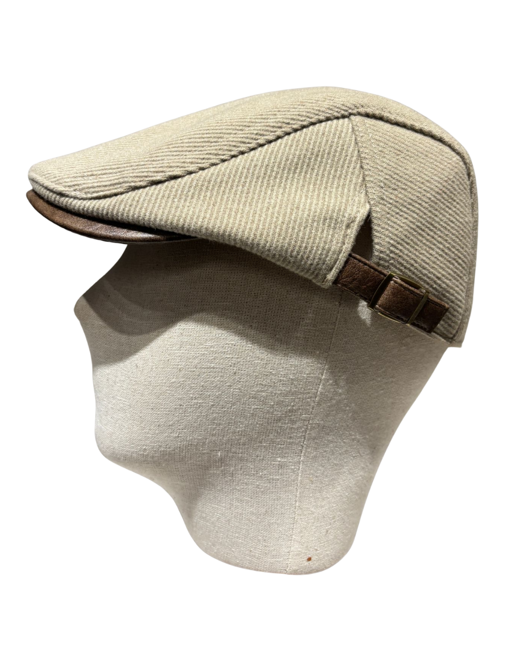 USI Tweed Flat cap for Men with Adjustable Tweed |  Soft , Warm , Classic , Durable