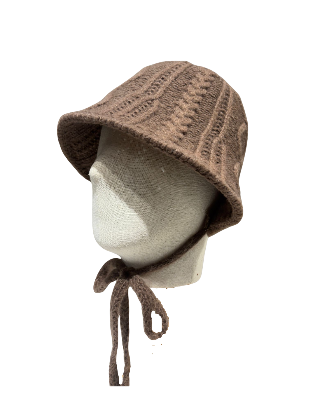 USI  Twist Knit Bonnet Hat for Women | Warm , Soft , Comfortable