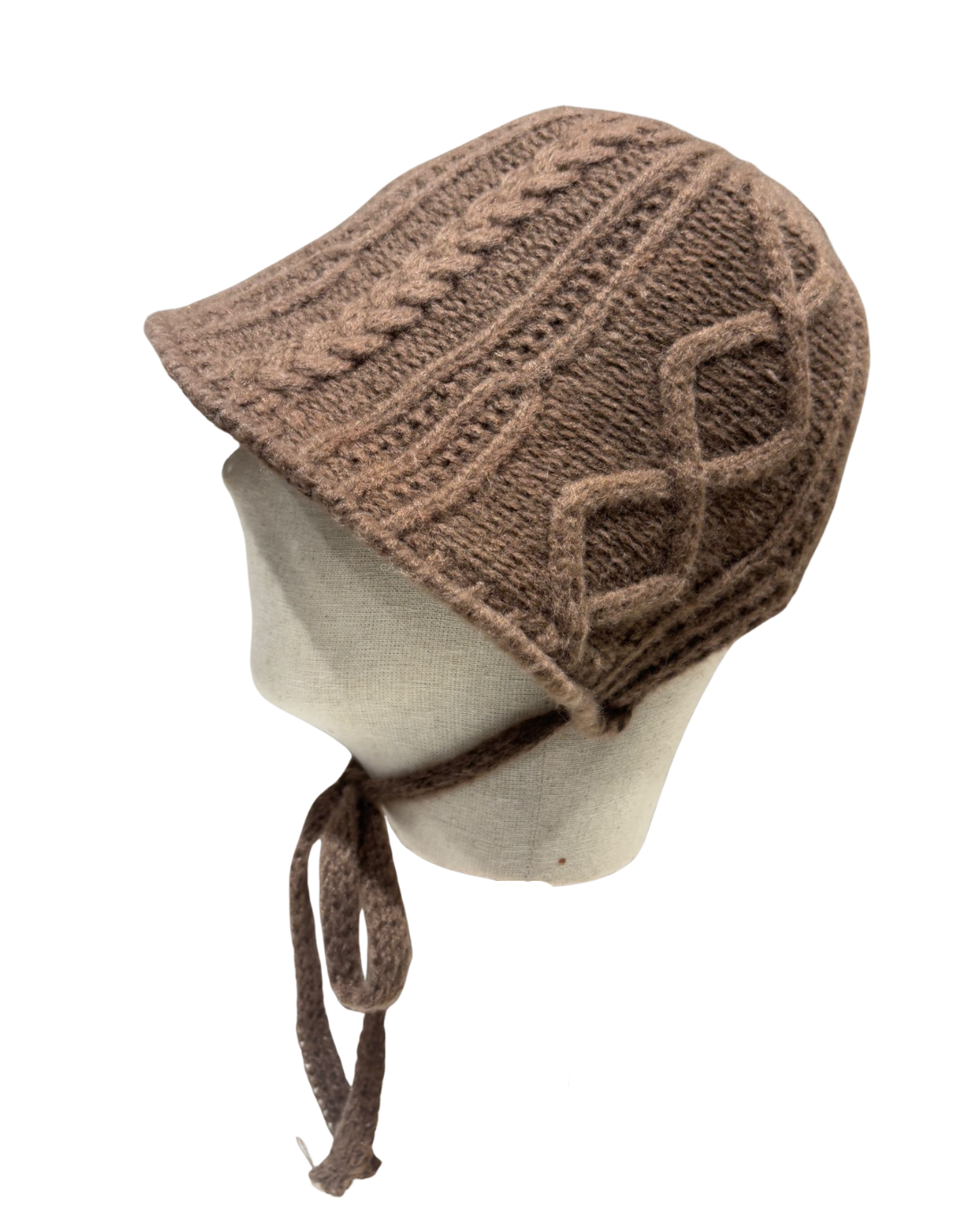 USI  Twist Knit Bonnet Hat for Women | Warm , Soft , Comfortable