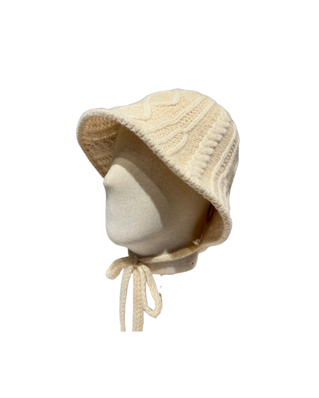 USI  Twist Knit Bonnet Hat for Women | Warm , Soft , Comfortable