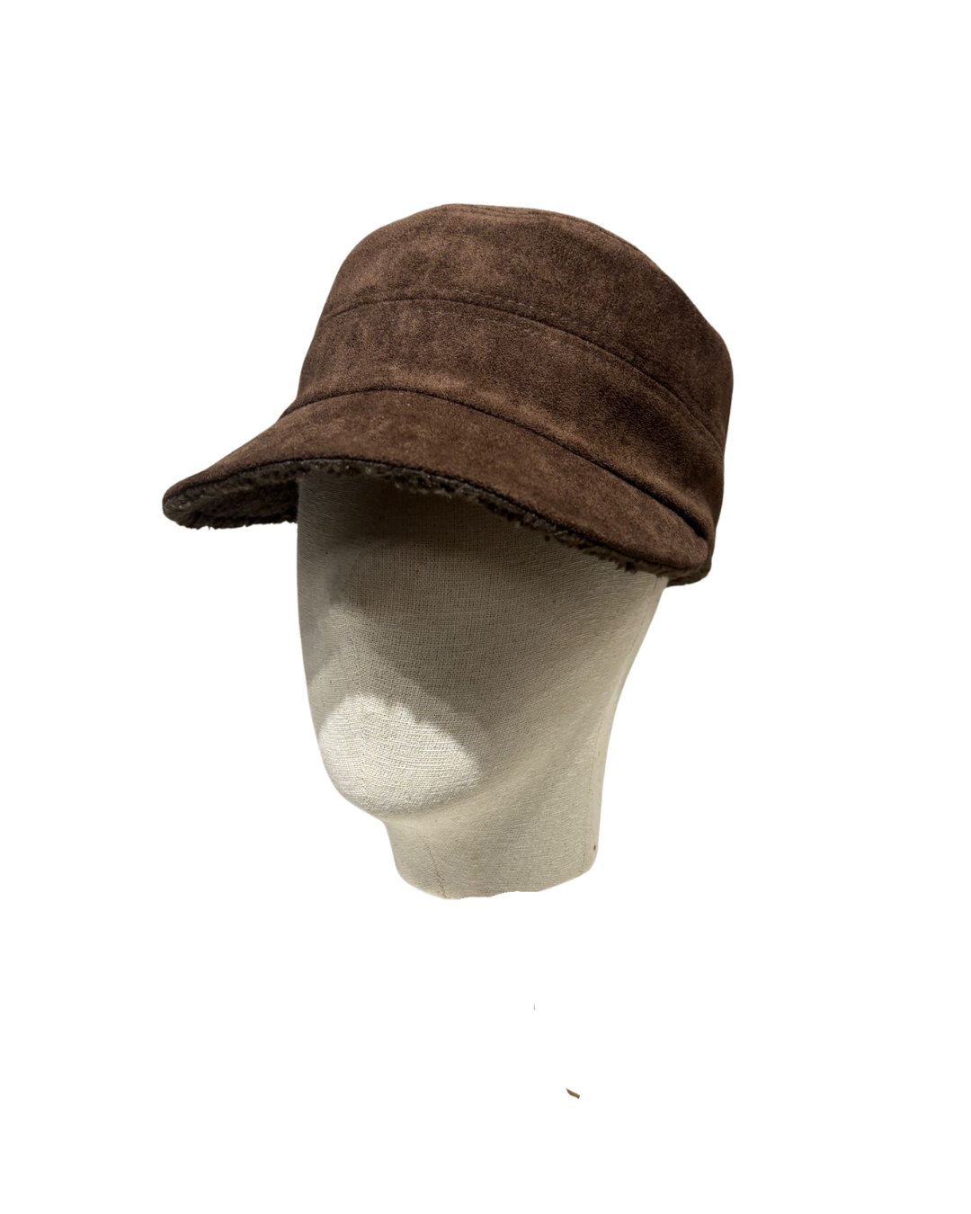 USI Cadet Cap | Suede with Woolen fur lining | Soft Comfortable Durable Warm