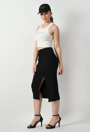 USI Smart slit skirt for Women