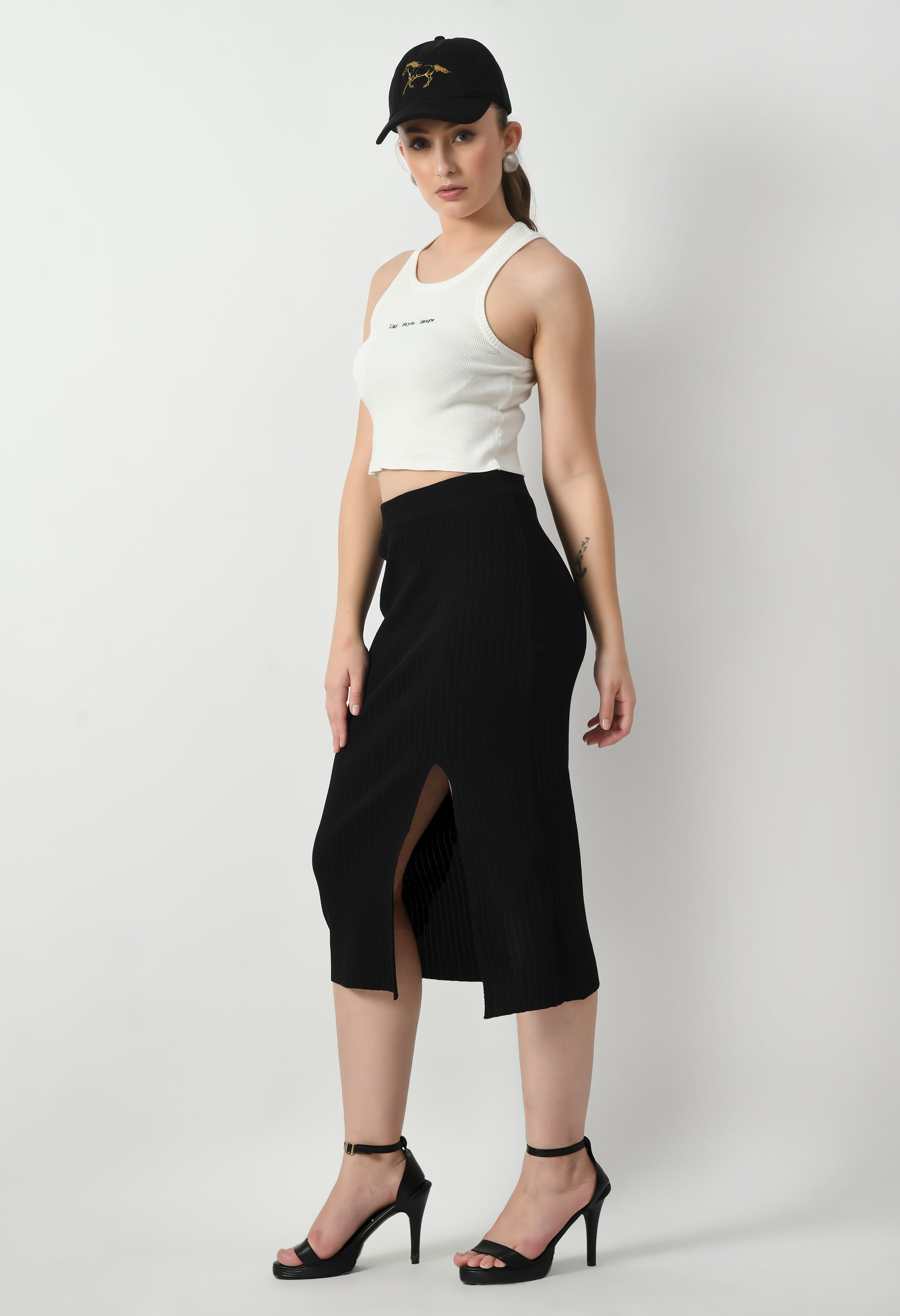 USI Smart slit skirt for Women