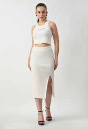 USI Smart slit skirt for Women