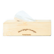 USI Upcycled Wooden Tissue Box | Durable, Sustainable, Classic