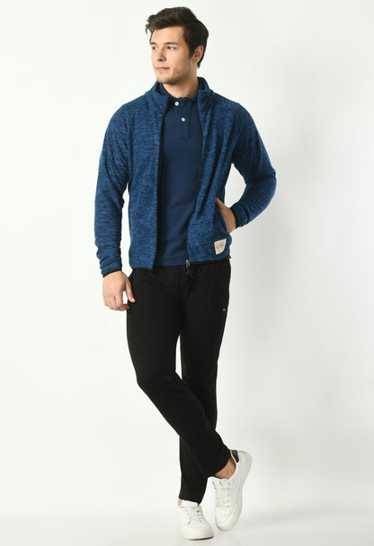 Polar Fleece Jacket for Men | Navy blue | USI