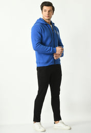 Men's front open hoodie | USI logo on chest | Hooded jacket