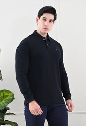 USI Concept 11 Polo Full Sleeves | Durable, Sustainable, Classic | Smart fit Polo T-shirt