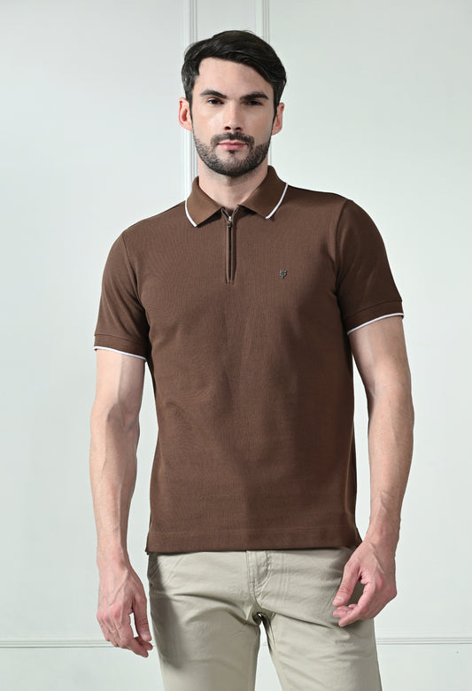 USI Concept 11 Polo with Tipping & Zip