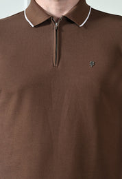 USI Concept 11 Polo with Tipping & Zip