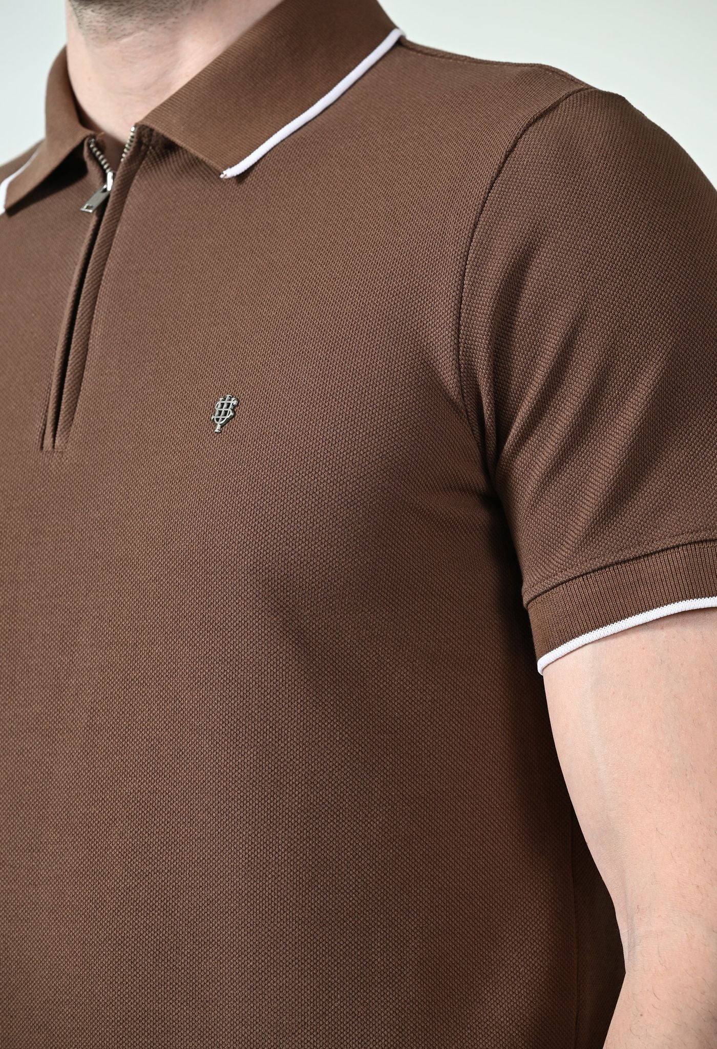 USI Concept 11 Polo with Tipping & Zip