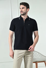USI Concept 11 Polo with Tipping & Zip