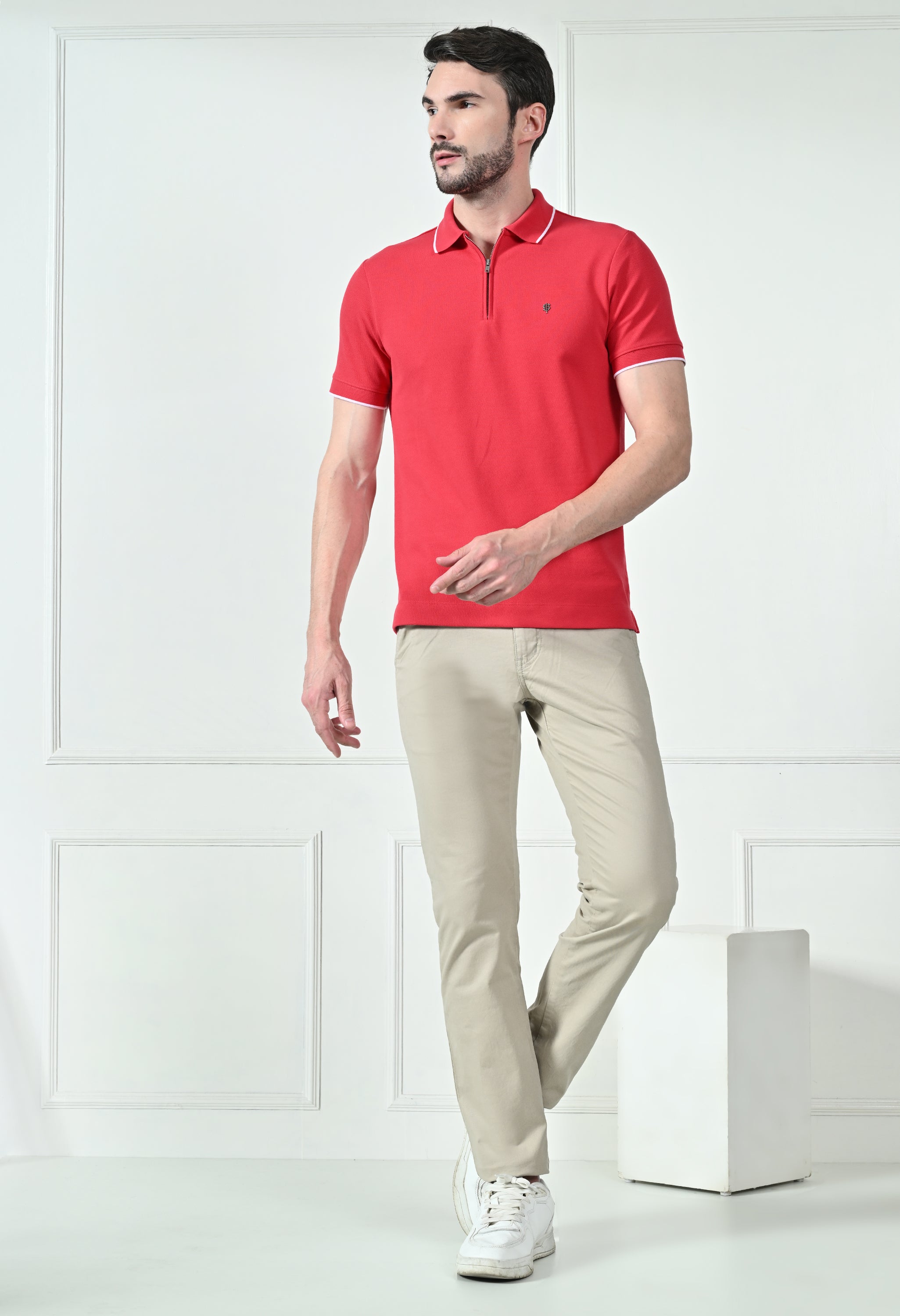 USI Concept 11 Polo with Tipping & Zip