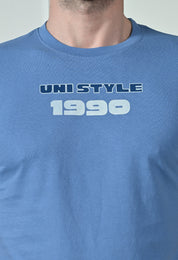 USI crew neck graphic tee | 1990