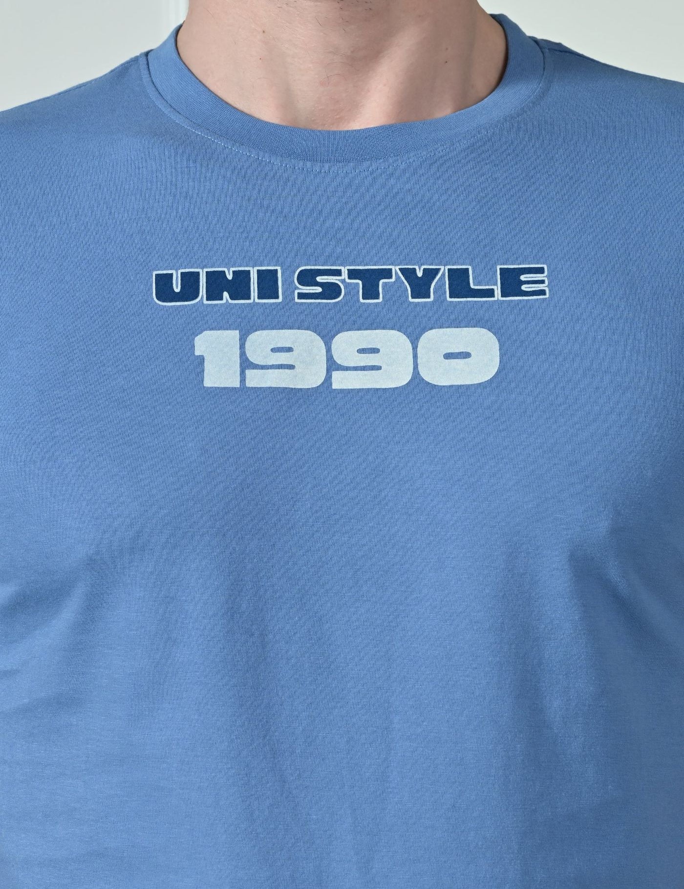 USI crew neck graphic tee | 1990