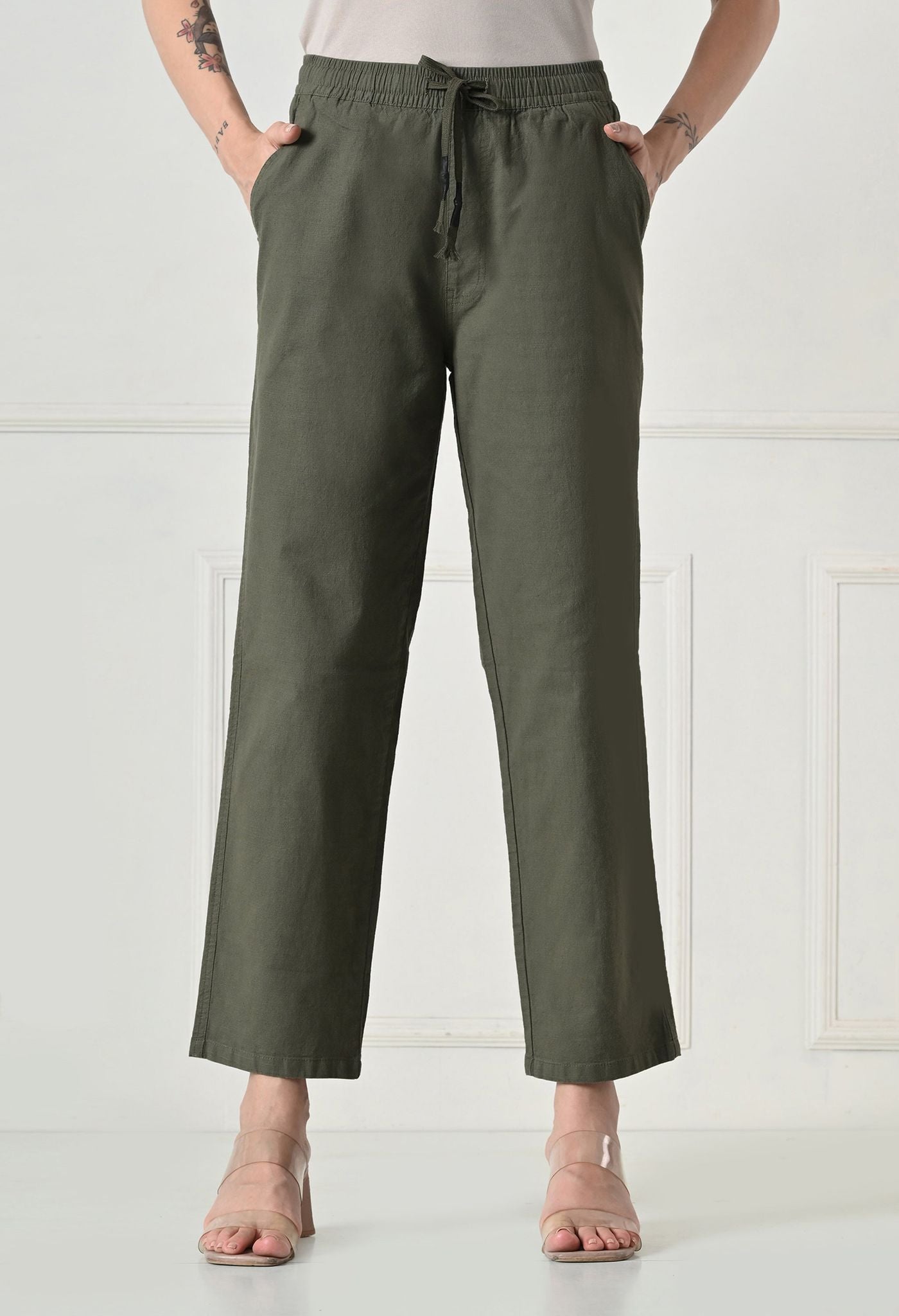 USI Cotton Linen Pants | Epitome of comfort