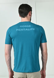 USI Crew neck graphic tee | Horse mentality #1