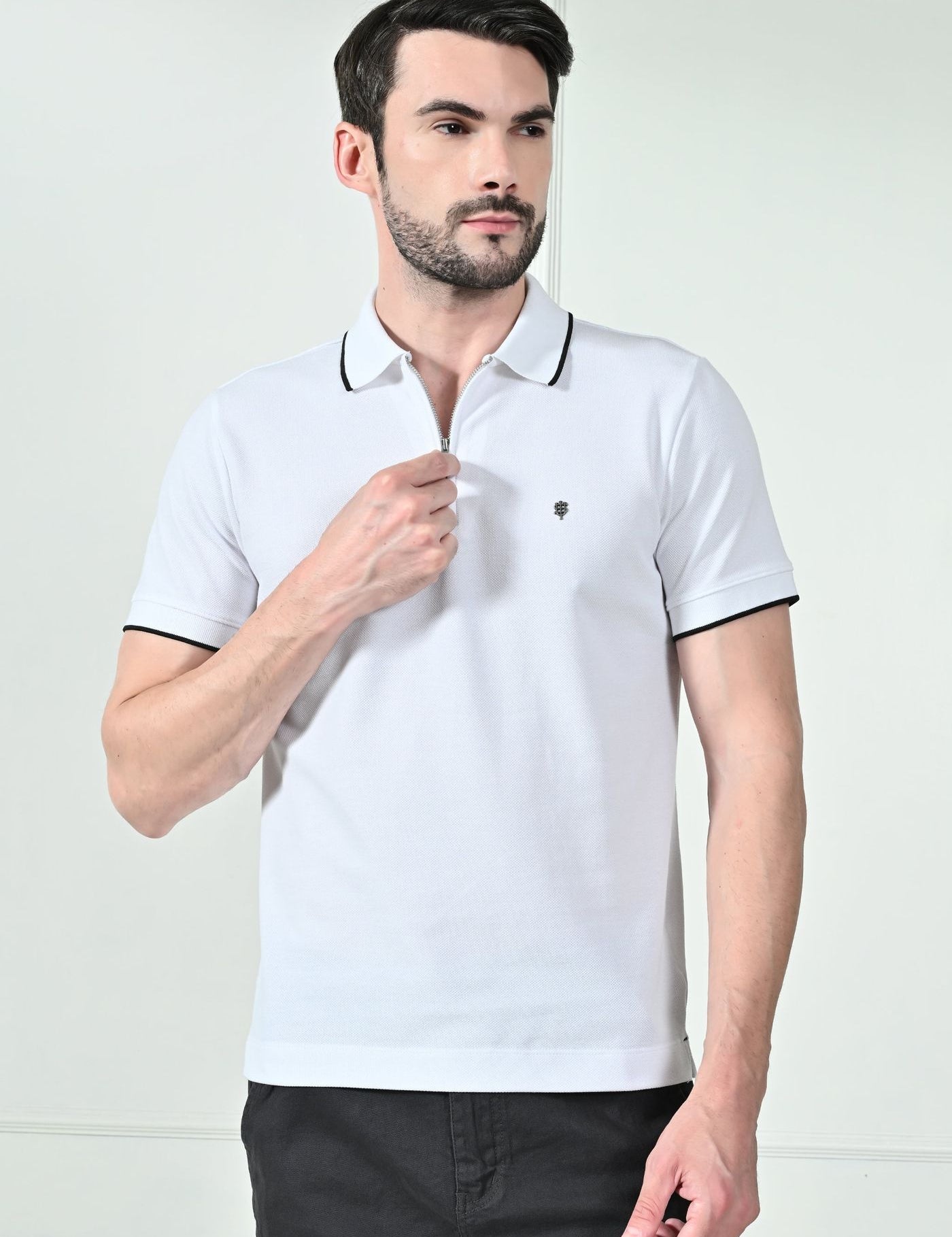 USI Concept 11 Polo with Tipping & Zip