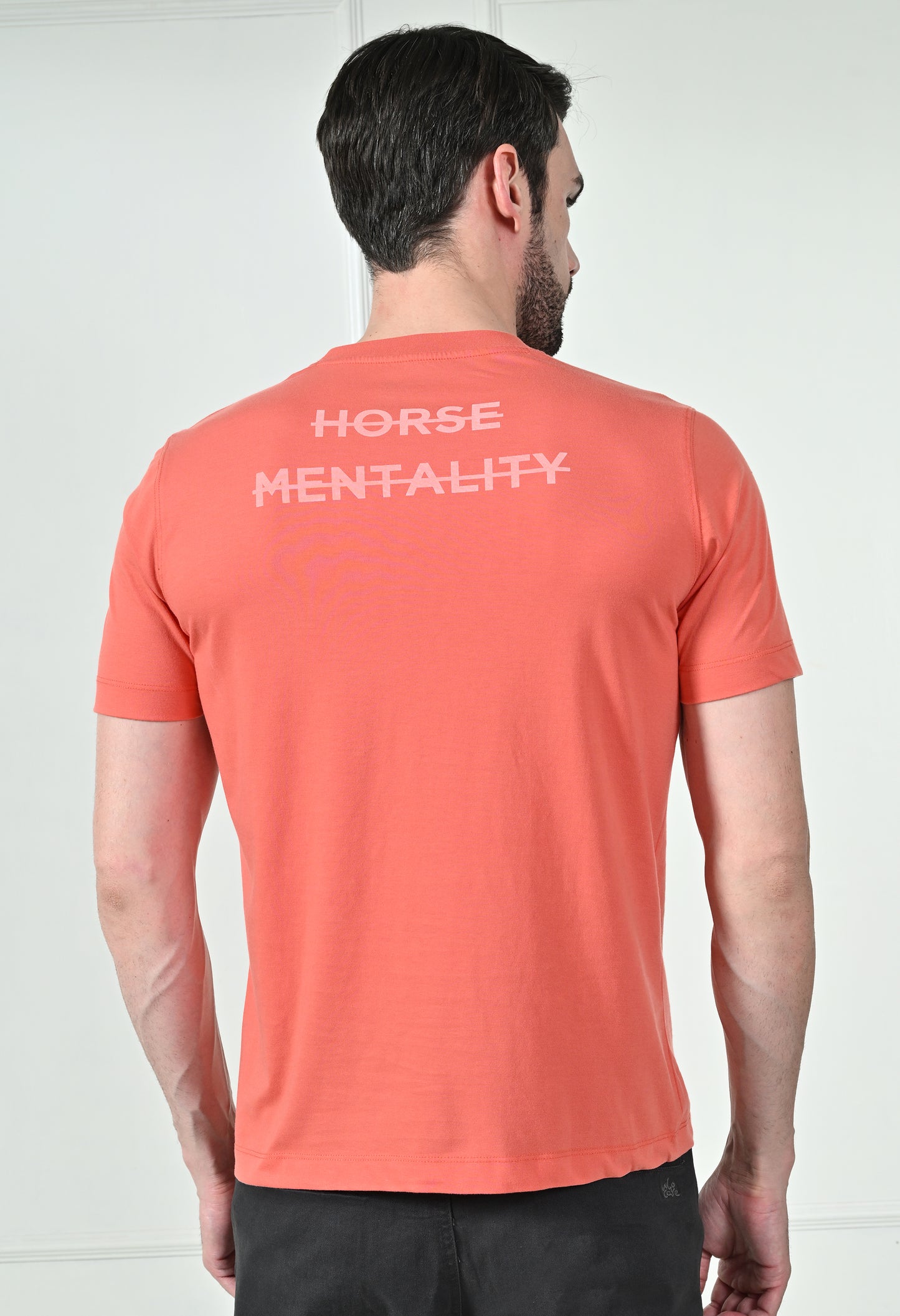 USI Crew neck graphic tee | Horse mentality #2