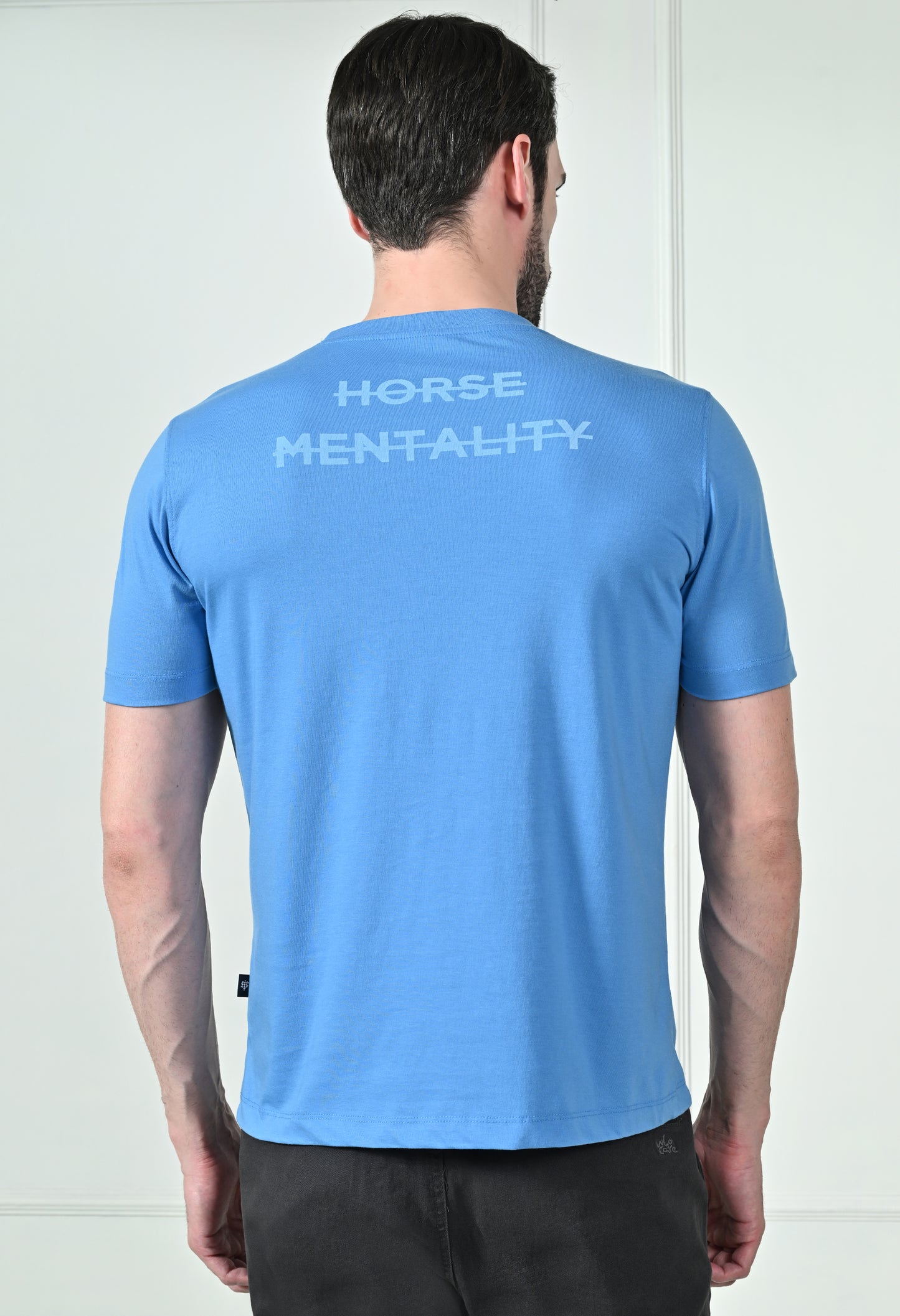 USI Crew neck graphic tee | Horse mentality #2